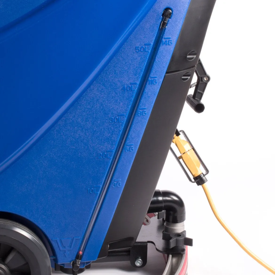 Trusted Clean 'Dura 17' Electric Auto Floor Scrubber w/ Pad Driver - 13 Gallons