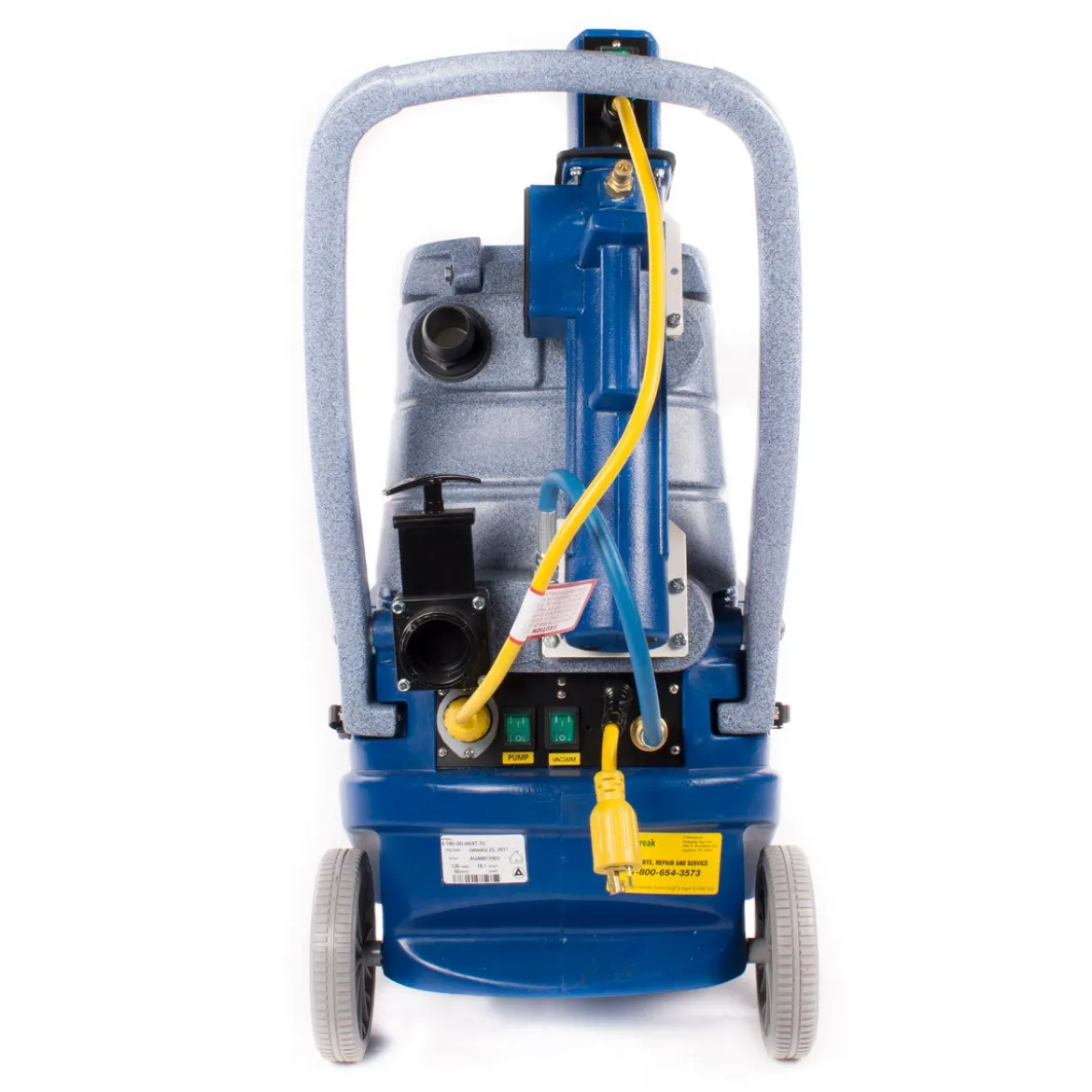 Trusted Clean Heated Car Upholstery Detailing Extractor w/ 15' Hose & 3.5" Tool - 5 Gallons
