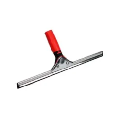 Unger® 14" Mirror & Glass Cleaning Squeegee Blade w/ Stainless Steel Channel - Case of 10