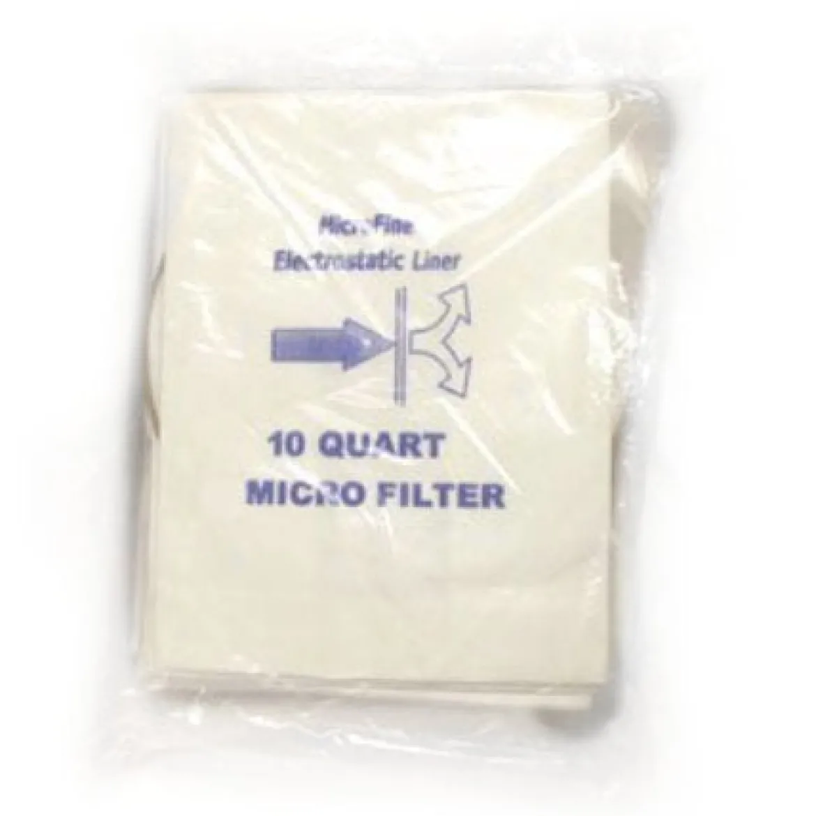 Universal 10 Qt. Backpack Vacuum Replacement Bags - Pack of 10