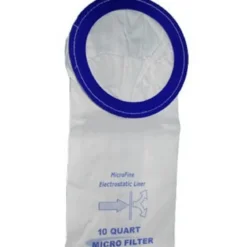 Universal 10 Qt. Backpack Vacuum Replacement Bags - Pack of 10
