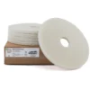 12" White Floor Buffing & Polishing Pads - Case of 5