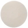 8" White Floor Buffing & Polishing Pads - Case of 10