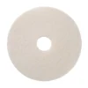 24" White Propane Burnisher Floor Polishing Pads - Case of 5