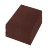 14" x 20" CleanFreak® 'Maroon X' Extreme Heavy-Duty Floor Stripping Pads - Case of 10