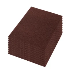 14" x 20" CleanFreak® 'Maroon X' Extreme Heavy-Duty Floor Stripping Pads - Case of 10