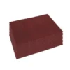 14" x 28" Eco-Prep Maroon Dry Floor Stripping Pads - Case of 10