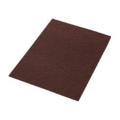 14" x 28" Eco-Prep Maroon Dry Floor Stripping Pads - Case of 10