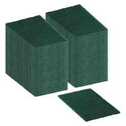 6" x 9" General Purpose Green Handheld Scrub Pads - Case of 60