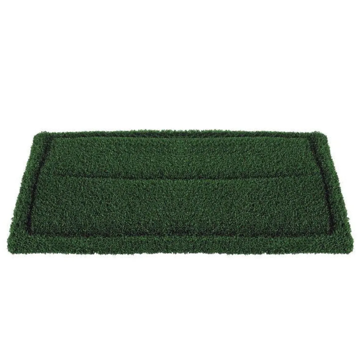 14" x 20" Green Grout Scrubbing Turf Pads - Case of 4