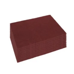 14" x 20" Maroon Eco-Prep 'EPP' Chemical Free Floor Finish Removal Pads - Case of 10