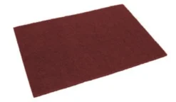 12" x 18" Maroon Eco-Prep 'EPP' Chemical Free Dry Strip Floor Pads - Case of 10