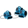 Xpower® Mini Air Mover (1/4 HP) - 925 CFM