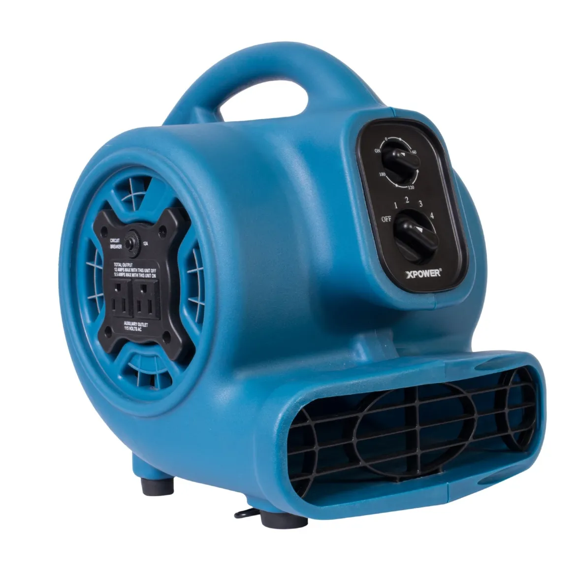 Xpower® Mini Air Mover (1/4 HP) - 925 CFM