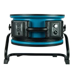Xpower® #X-48ATR High Temp Sealed Motor Axial Fan w/ Built-In Power Outlets & 3-Hour Timer (1/3 HP) - 3,600 CFM