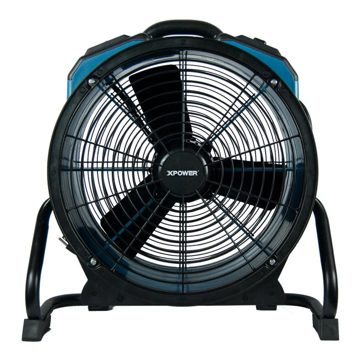 Xpower® #X-47ATR Industrial Sealed Motor Axial Air Mover w/ Built-In Power Outlets & 3-Hour Timer (1/3 HP) - 3,600 CFM