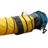 Xpower® 16" Yellow Expandable Polyester Ducting for X-47ATR & X-48ATR Axial Fans (15’ & 25’ Options Available)