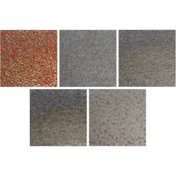 14" x 28" Square Scrub Standard Sandpaper (20 - 100 Grit) - Case of 20