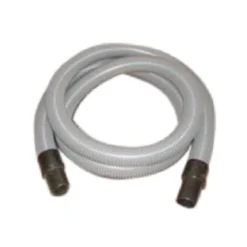 1.5" x 20' Universal Wet/Dry Vacuum Hose w/ Black Cuffs