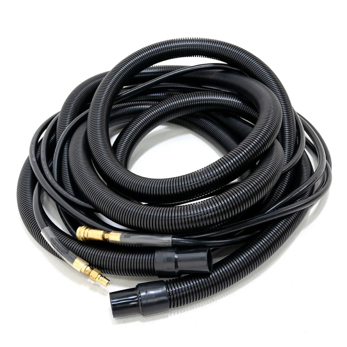 1.5" x 25' Vacuum Hose & Solution Line Set (250 PSI Max) for CleanFreak® Non-Heated & Low Pressure Carpet Extractors