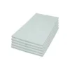 12" x 18" White Square Floor Buffing & Scrubbing Pads - Case of 5