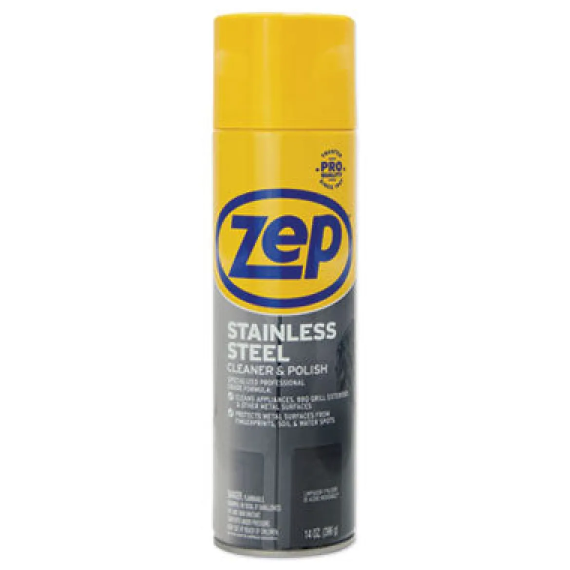 Zep® Stainless Steel Polish (14 oz Aerosol Cans) - Case of 12